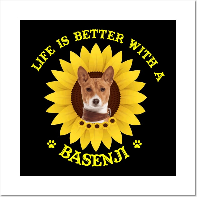 Basenji Lovers Wall Art by bienvaem